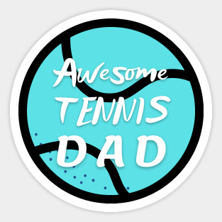 US Open Tennis Dad Tennis Ball Sticker